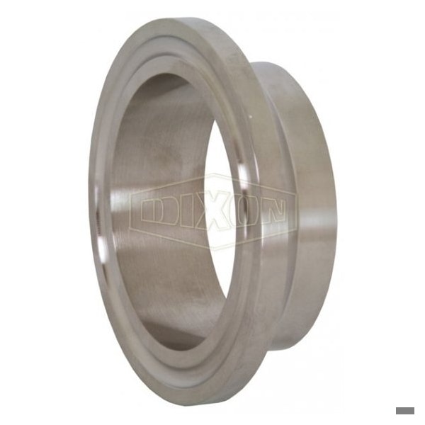 Weld Ferrule, 1 in Nominal, Q-Line End Style, 304 SS, Domestic